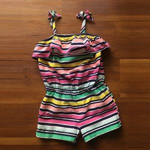 Healthtex |  Multicolor Striped Romper